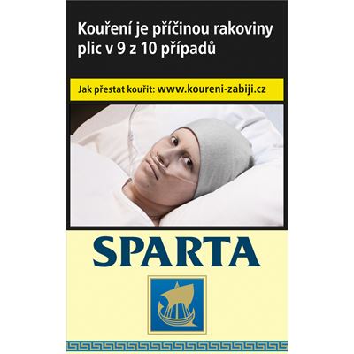 SPARTA Blue Box king size tvrdé bal. 10 krab. 20 ks kolek U 171 Kč VO cena
