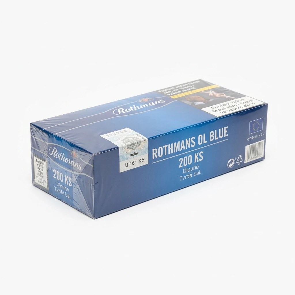 Rothmans Ol Blue dlouhé tvrdé bal. 10 krab. 20 ks kolek U 161 Kč VO cena