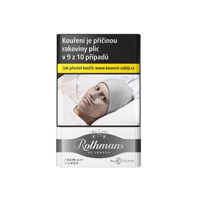 Rothmans Premium Plus Silver king size tvrdé bal. 10 krab. 20 ks kolek U 161 Kč VO cena