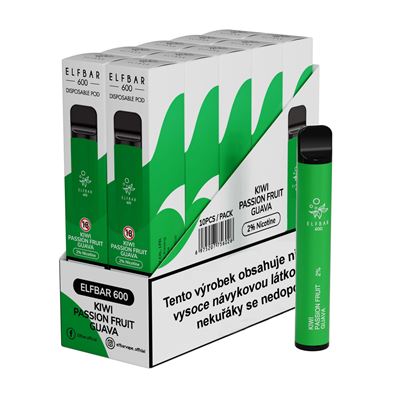 ELF BAR Kiwi Passion Fruit Guava kolek U 1 ks