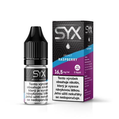 SYX NS Raspberry/malina 16,5 mg R/U 5 ks