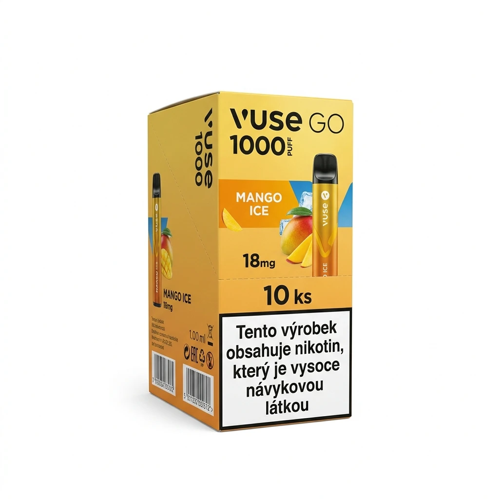 VUSE GO 1000 18mg Mango Ice kolek Q 10 ks
