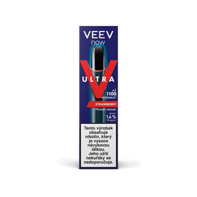 VEEV ULTRA Strawberry/jahoda 1,6 % kolek R bal. 5 ks