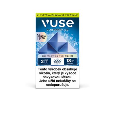 VUSE Pod Blueberry/borůvka Ice 18 mg kolek R bal. 5 ks