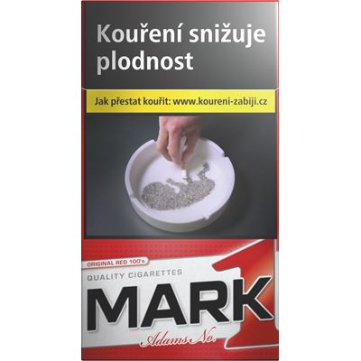M. ADAMS Red No 1 100 dlouhé tvrdé bal. 10 krab. 10 ks kolek U 149 Kč VO cena