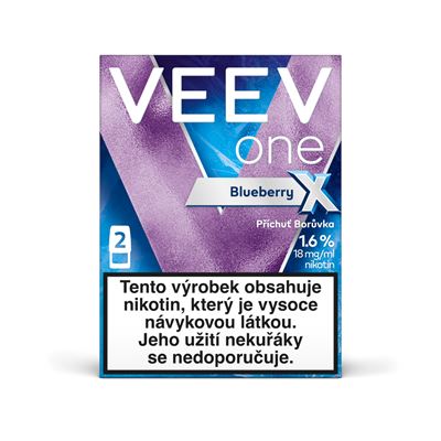 VEEV ONE X Blueberry/borůvka 1,6 % kolek R 1 ks
