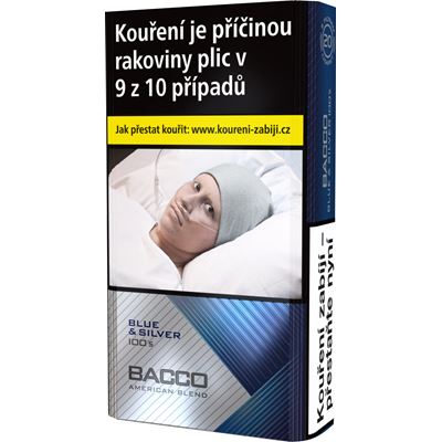 BACCO Blue & Silver Line 100 dlouhé tvrdé bal. 10 krab. 20 ks kolek U 154 Kč VO cena