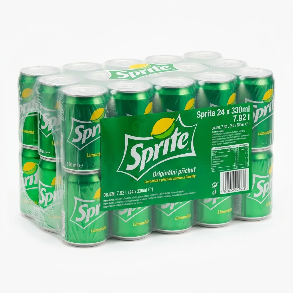 Sprite 24 x 330 ml plech