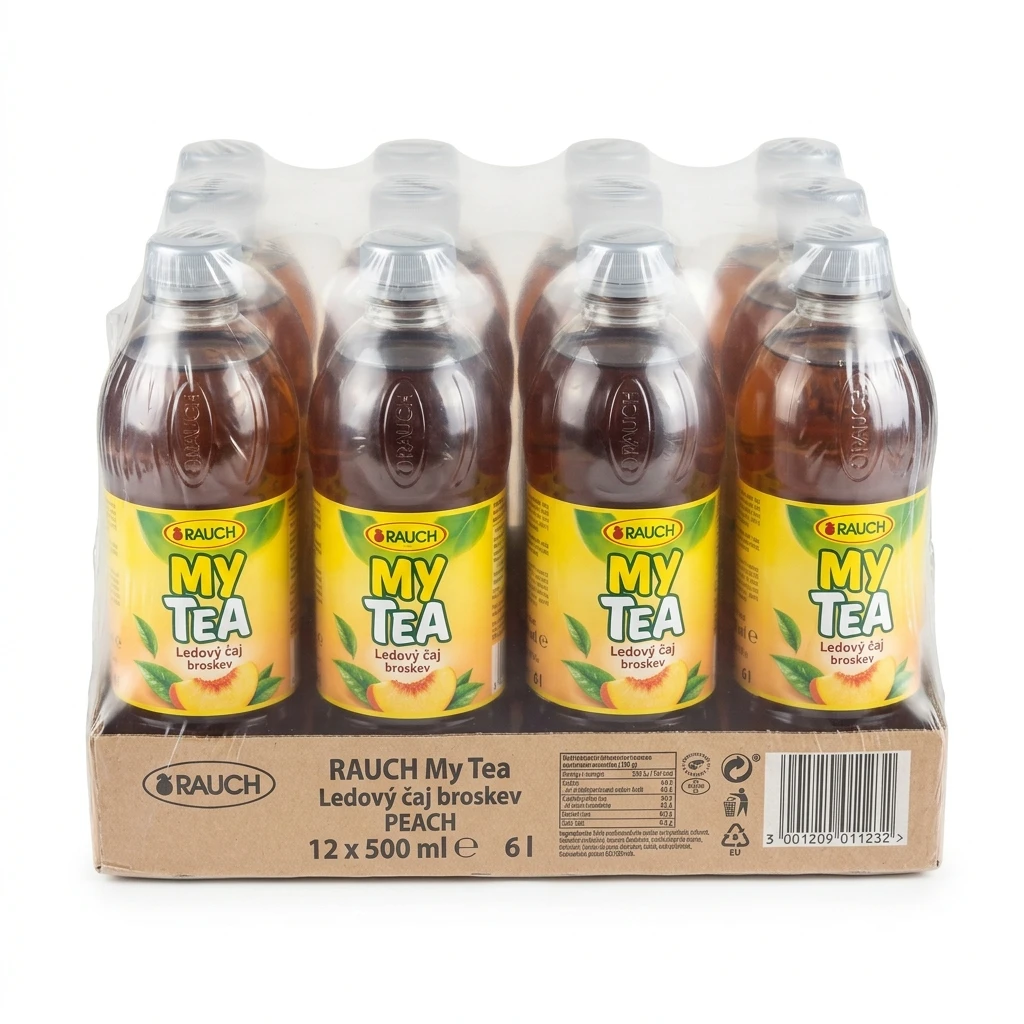 RAUCH My Tea Ledový čaj broskev 12 x 500 ml