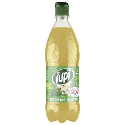 jupí Sirup bezinkový květ a máta 6 x 700 ml
