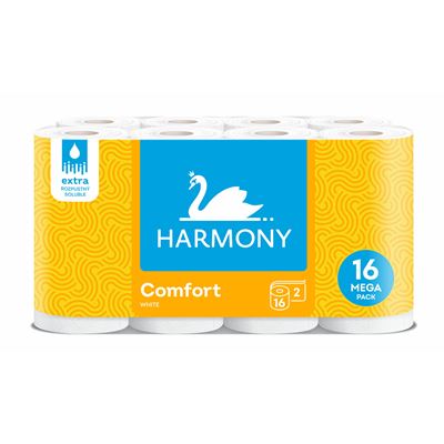 HARMONY Comfort Toaletní papír 2vrstvý 20,5 m 16 ks