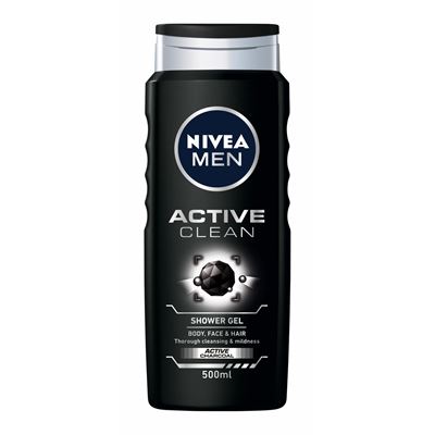 NIVEA Active Clean sprchový gel 500 ml