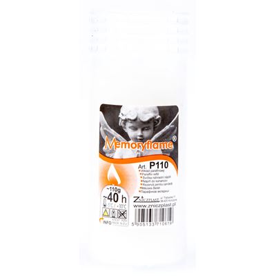 ZNICZPLAST Vklad do lampy parafín 110 g 40hodin 1 ks