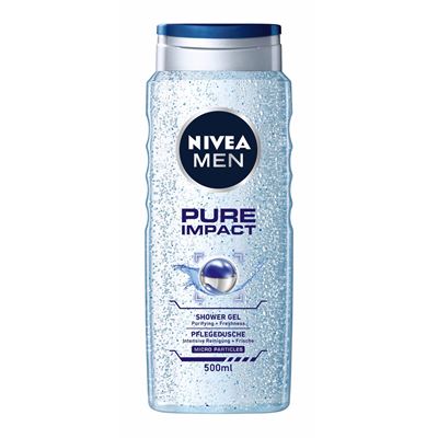 NIVEA Men Pure Impact Sprchový gel 500 ml