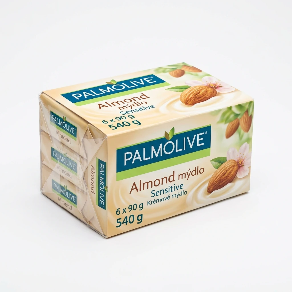 PALMOLIVE Almond mýdlo 6 x 90 g