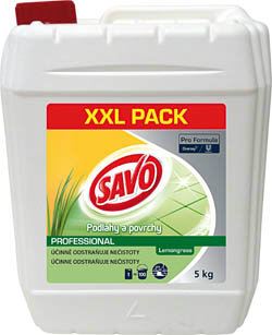 SAVO Professional na podlahy Lemongrass 5 kg