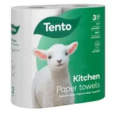 Tento Kuchyňské utěrky 2 x 17 m 3vrstvý 2 ks