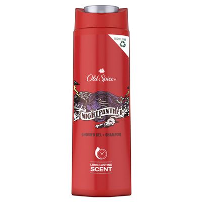 Old Spice Nightpanther Sprchový gel a šampon pánský 400 ml