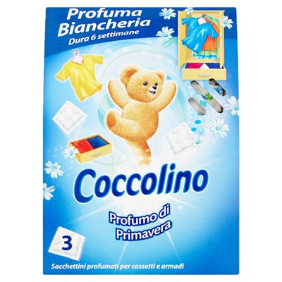 Coccolino Fresh Sky vonné sáčky modré 3 ks