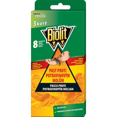 Biolit Proti potravinovým molům 3 ks