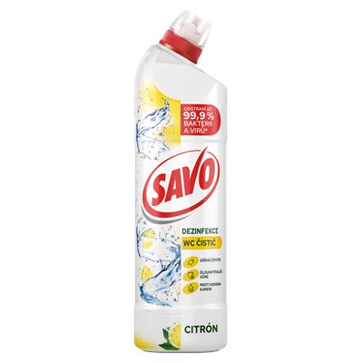 SAVO WC gel citrón 700 ml