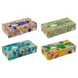 Tento Family Kapesníky papírové 2vrstvé 4 x 100 ks box
