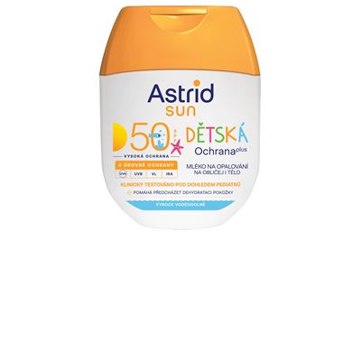 Astrid Dětské mléko na opalování OF 50 60 ml