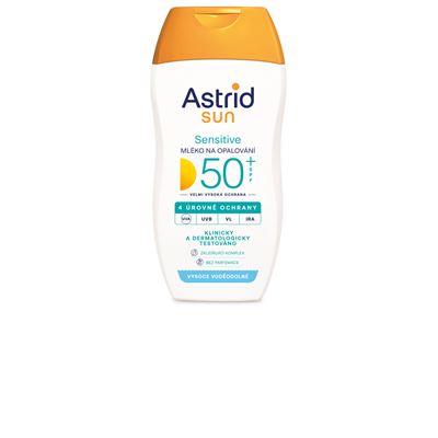 Astrid Sensitive mléko na opalování OF 50 150 ml