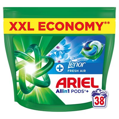 ARIEL Fresh Air kapsle na praní 38 ks