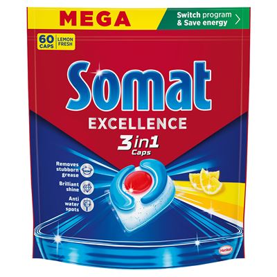 Somat All in 1 Lemon tablety do myčky 60 ks