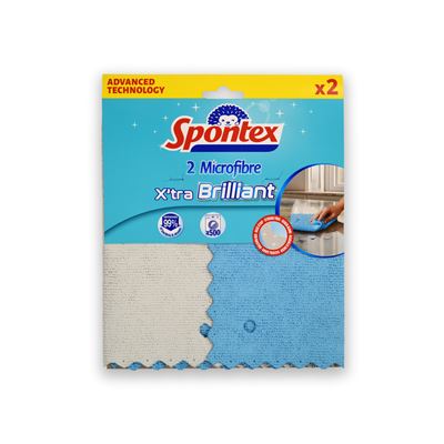Spontex X'tra Brilliant Utěrka z mikrovlákna 1 ks