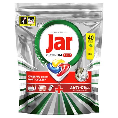 Jar Platinum+ kapsle do myčky 40 ks