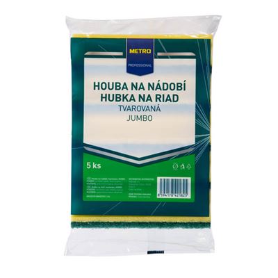 METRO PROFESSIONAL Houbičky na nádobí jumbo 5 ks