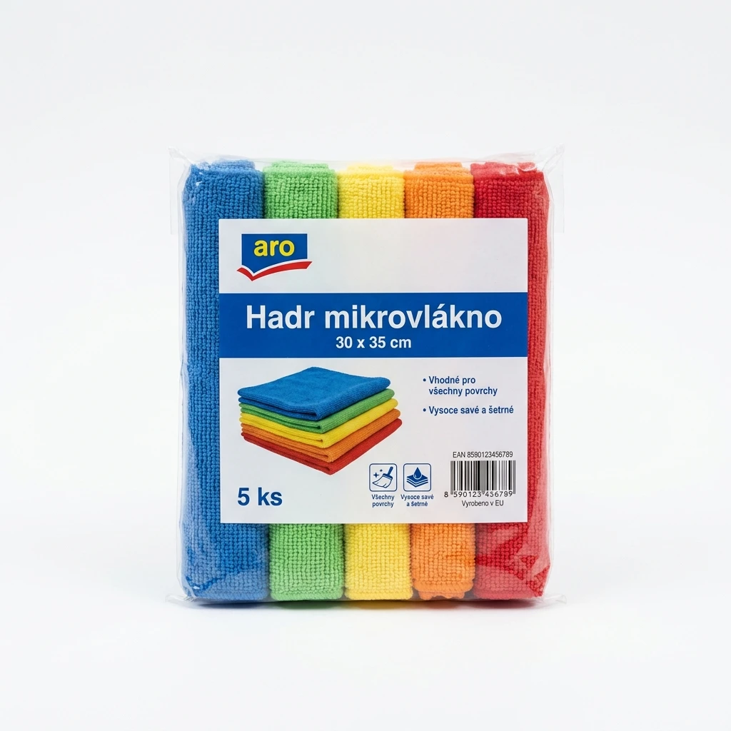 aro Hadr mikrovlákno 30 x 35 cm 5 ks