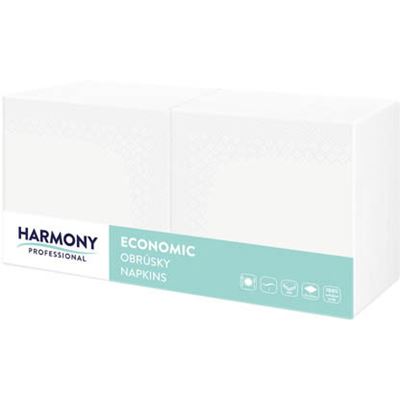 HARMONY Ubrousky Professional 1vrstvé bílé 400 ks