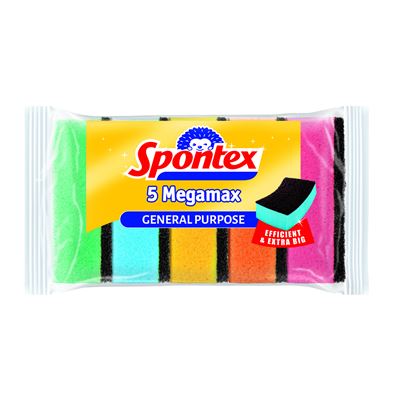 Spontex Houbičky na nádobí Megamax velké 5 ks