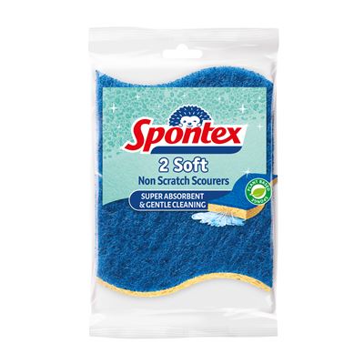 Spontex Houbičky na nádobí viskózní 2 ks