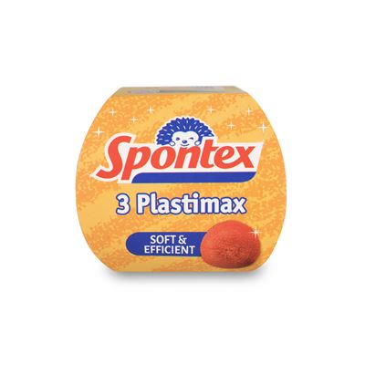 Spontex Drátěnka plastová 3 ks