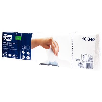 TORK Snack Ubrousky do zásobníku 21,6 x 33 cm 1vrstvé 5 x 225 ks