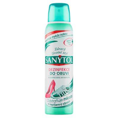 SANYTOL Sprej do bot dezinfekční 150 ml