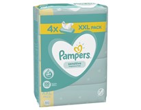 Pampers Sensitive XXL dětské ubrousky vlhčené 4 x 80 ks