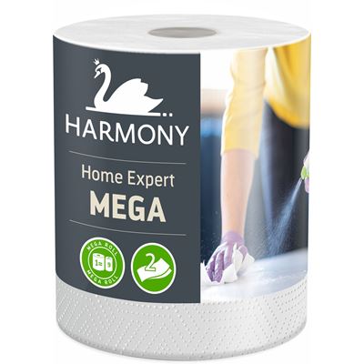 HARMONY Kuchyňské utěrky Home Expert Mega 2vrstvé 97 m 1 ks