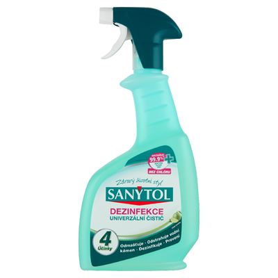 SANYTOL 4 účinky Čistící prostředek sprej 500 ml