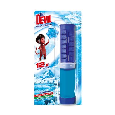 Dr. DEVIL Point WC Block Polar Aqua 75 ml