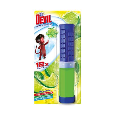 Dr. DEVIL Point WC Block Lime Twister 75 ml