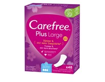 Carefree Plus Large Svěží vůně hygienické vložky 48 ks
