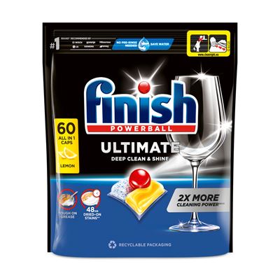 finish Ultimate Lemon kapsle do myčky 60 ks