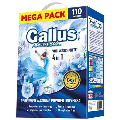 Gallus Univerzální prášek na praní (110 praní) 6,05 g