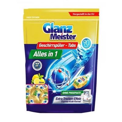 Glanz Meister All in 1 tablety do myčky 90 ks