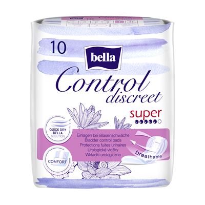 Bella Control Discreet Super dámské vložky 10 ks